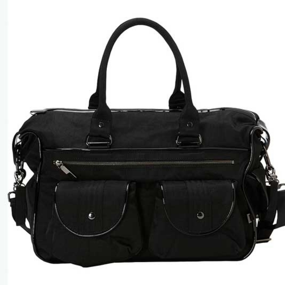 OiOi Multi Zip Pocket Carryall Baby Diaper Bag Large 4 Piece Set